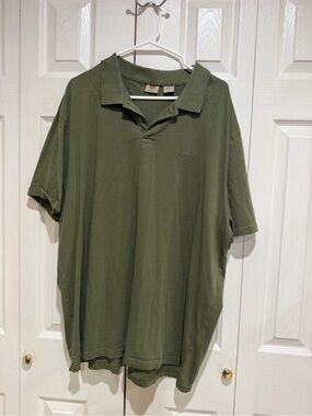 Levi's Men's Military Green Polo Shirt
